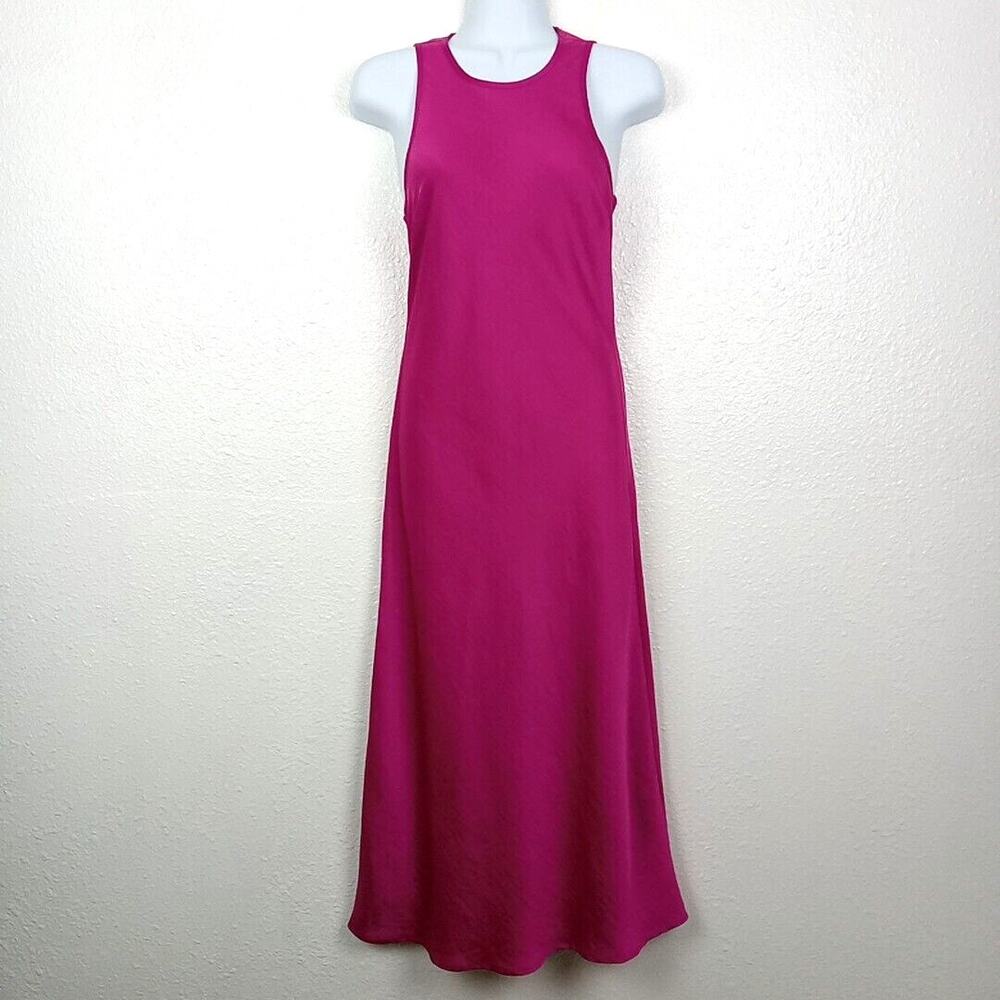 House of Harlow Magenta Slip Dress - Extra Small